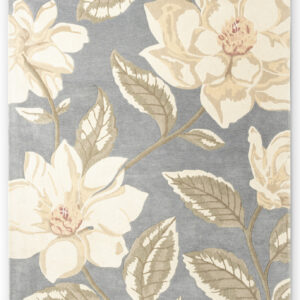 Schurwollteppich Grandiflora 145604 (Grau; 200 x 140 cm)