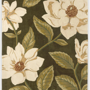 Schurwollteppich Grandiflora 145607 (Olivgrün; 350 x 250 cm) – Bild 1
