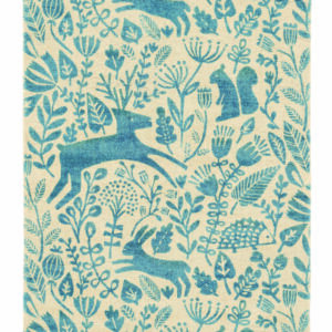 Schurwollteppich Kelda 23508 (Kobaltblau; 180 x 120 cm) – Bild 1