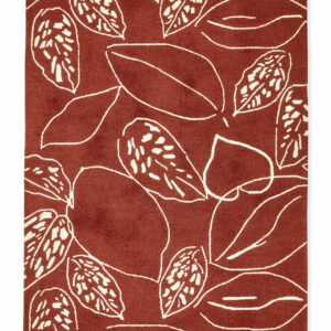 Schurwollteppich Orto 125400 (Rot; 180 x 120 cm)