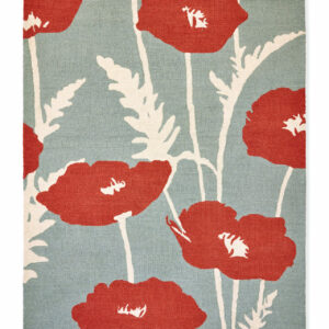 Schurwollteppich Poppy Pop 124800 (Rot; 180 x 120 cm)