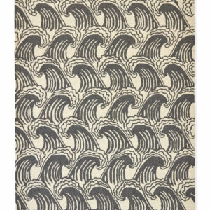 Schurwollteppich Ride The Wave 125605 (Grau; 180 x 120 cm)