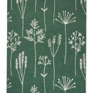 Schurwollteppich Stipa 126407 (Grün; 180 x 120 cm)