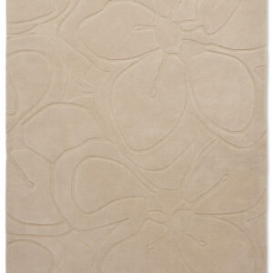 Schurwollteppich Romantic Magnolia 162701 (Creme; 200 x 140 cm) – Bild 1