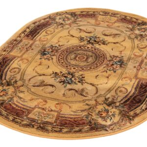Bordürenteppich Gabiro Des.856 (Beige; 80 x 300 cm)