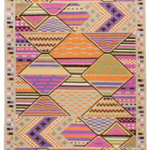 Ethno Teppich Kelim 6091 (Multicolor; 160 x 230 cm) – Bild 1