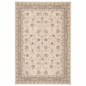 Schurwollteppich Florestti 7015 (Creme; 80 x 150 cm)