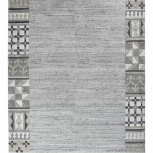 Schurwollteppich Nakarta 6030 (Grau; 120 x 180 cm)