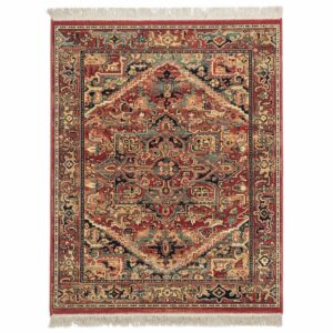 Schurwollteppich Saharna 2886 (Rot; 200 x 290 cm)