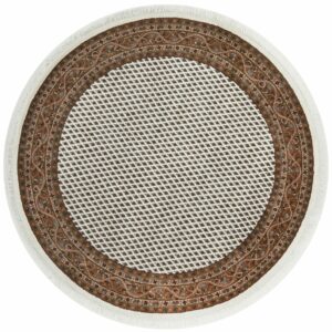 Teppich Chandi Mir 250cm Rund (Beige; 250 x 250 cm) – Bild 1