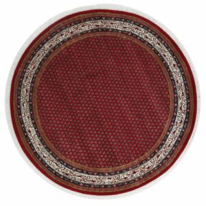 Teppich Chandi Mir 100cm Rund (Rot; 100 x 100 cm) – Bild 1