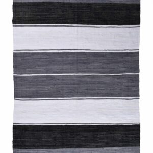 Webteppich Happy Design Stripes (Schwarz; 90 x 160 cm) – Bild 1