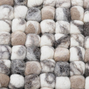 Filzteppich Felty Läufer (Beige)