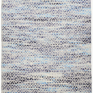 Teppich Smooth Comfort - Diamond (Blau; 140 x 200 cm)