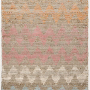 Teppich Smooth Comfort - Pastel Zigzag (140 x 200 cm)