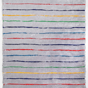 Teppich Soft - Hidden Stripes (Grau Multi; 230 x 160 cm)