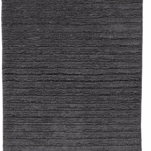 Tom Tailor Badezimmerteppich Cotton Stripe (Anthrazit; 100 x 60 cm)
