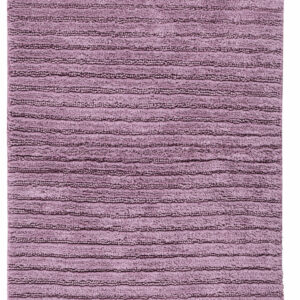 Tom Tailor Badezimmerteppich Cotton Stripe (Lila; 120 x 70 cm) – Bild 1