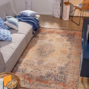 Tom Tailor Hochflorteppich Furry (Lila; 40 x 60 cm)