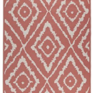 TOM TAILOR Teppich Garden - Pattern (Rot; 120 x 70 cm)