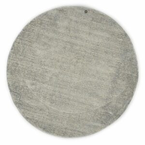 Tom Tailor Teppich Groove UNI Rund (Silber; 140 x 140 cm)