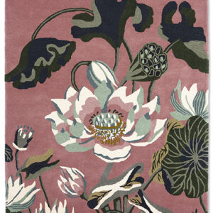 Wedgwood Designer Teppich Waterlily 38602 (Altrosa; 150 x 150 cm) – Bild 1