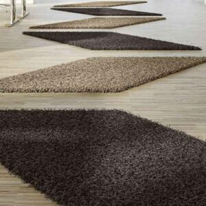 Hochflor-Teppich Glanzing, zwei Farben in Sondergrößen und Formen, zum Qm-Preis von