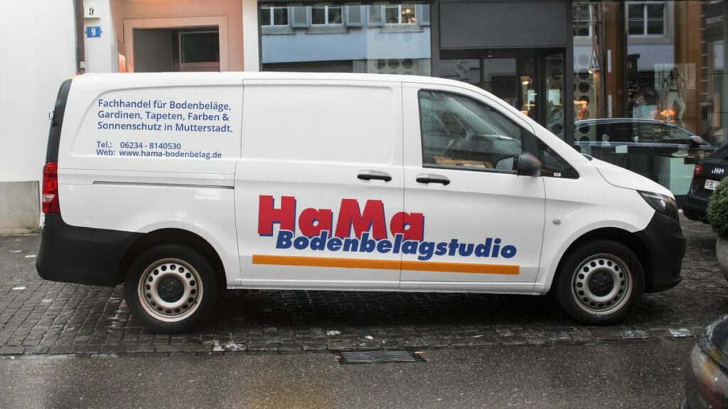 Bild Firmenfahrzeug Hama Bodenbelagsstudio Mutterstadt